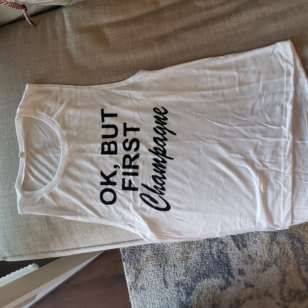 Champagne Tank Top